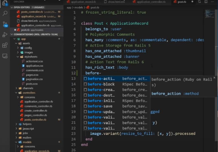 Configure Visual Studio Code For Ruby On Rails 6 With This Quick Guide