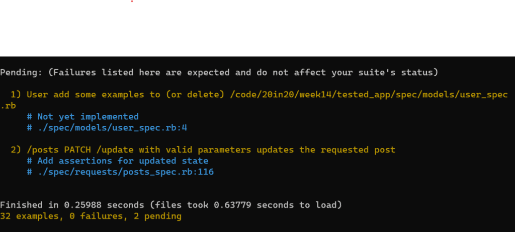 Rails 6 Rspec | Test Driven Development With Ruby on Rails 6 and RSpec